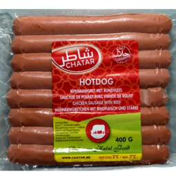CHATAR Rundvlees-Kip Hotdog...
